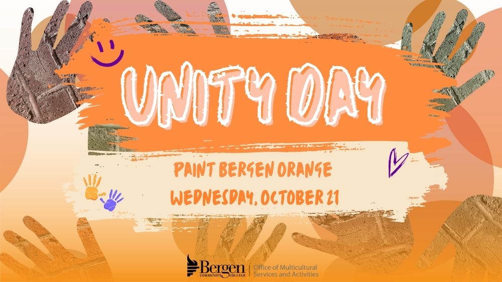 Unity Day Paint Bergen Orange Wednesday, October 21