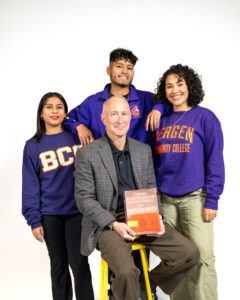 Dr. Peter Dlugos with Bergen students