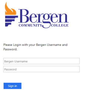 Bergen Login Picture