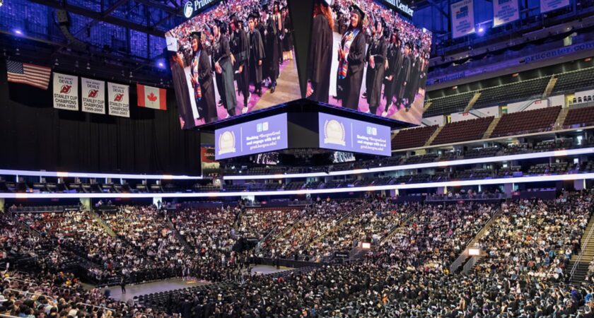 Bergen Grads Scale “the Rock” in Signature Sendoff