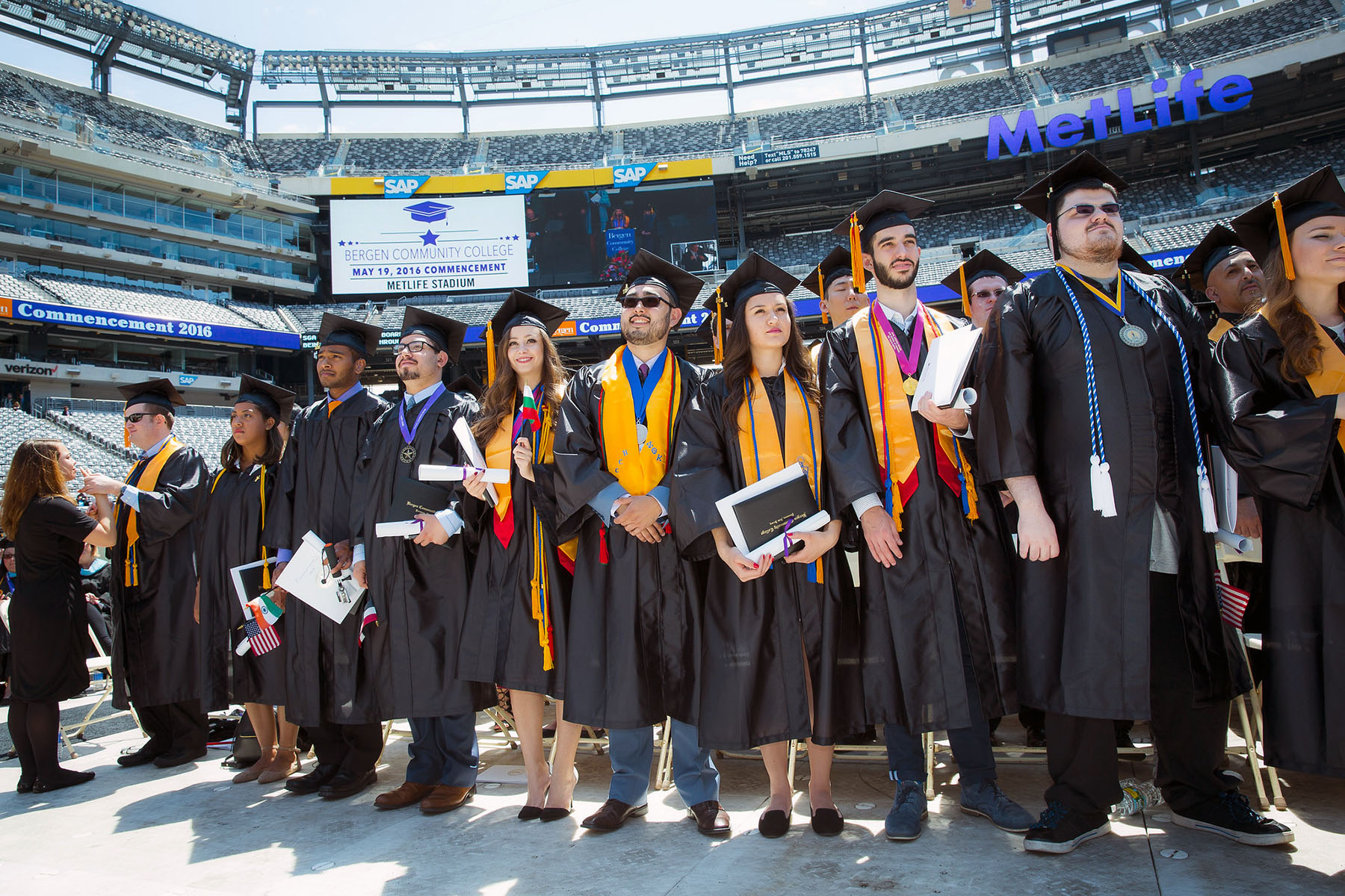 Bergen All In On Return To Live Commencement Bergen Community College
