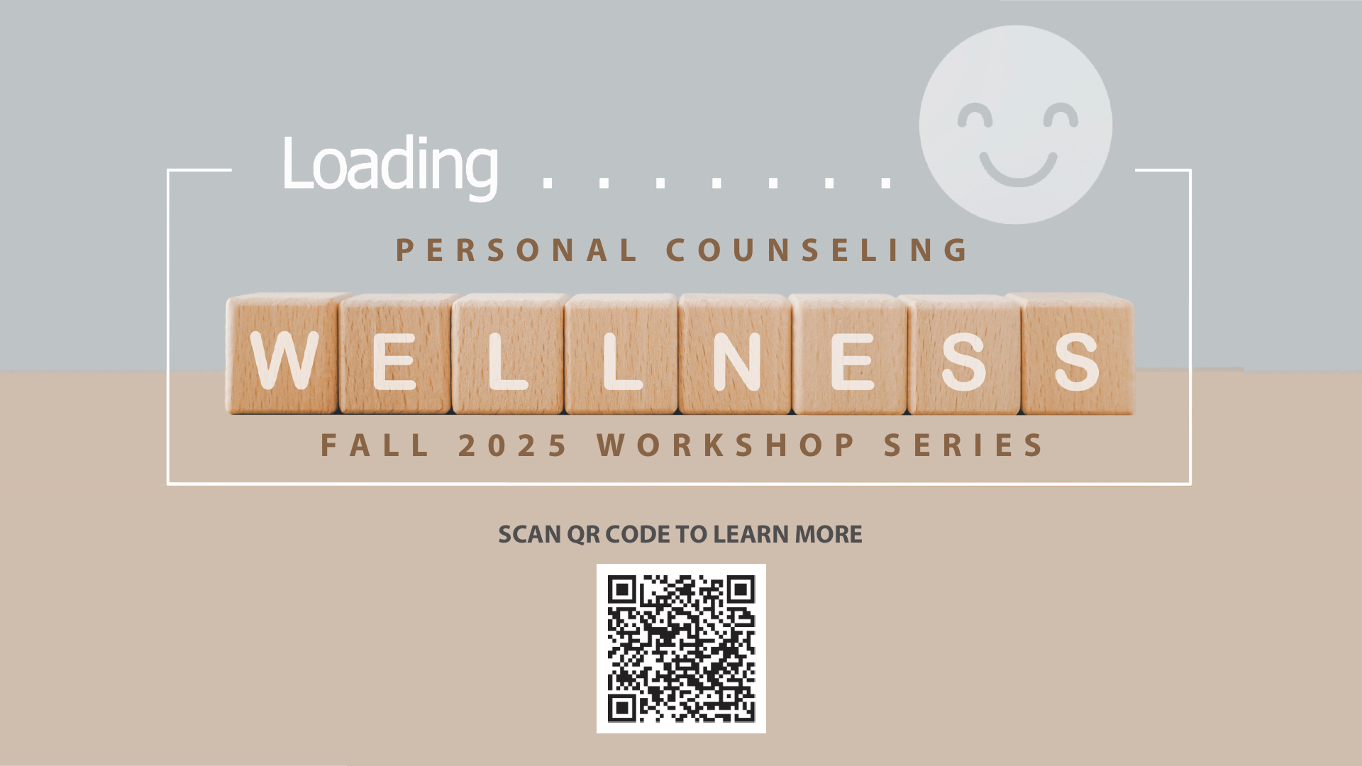 Personal Counseling Wellness Fall 2025 Workshop Series