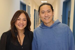 Dania Huie-Pasigan and Noah Rohan