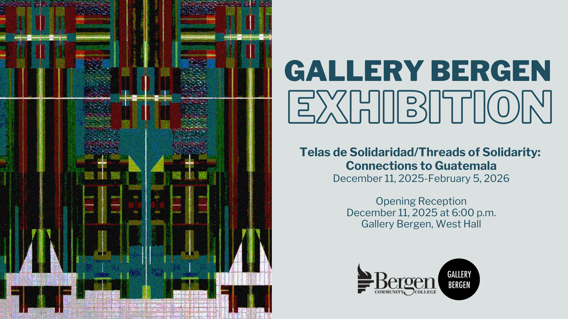 Gellery Bergen Exhibition - “Telas de Solidaridad/Threads of Solidarity: Connections to Guatemala”