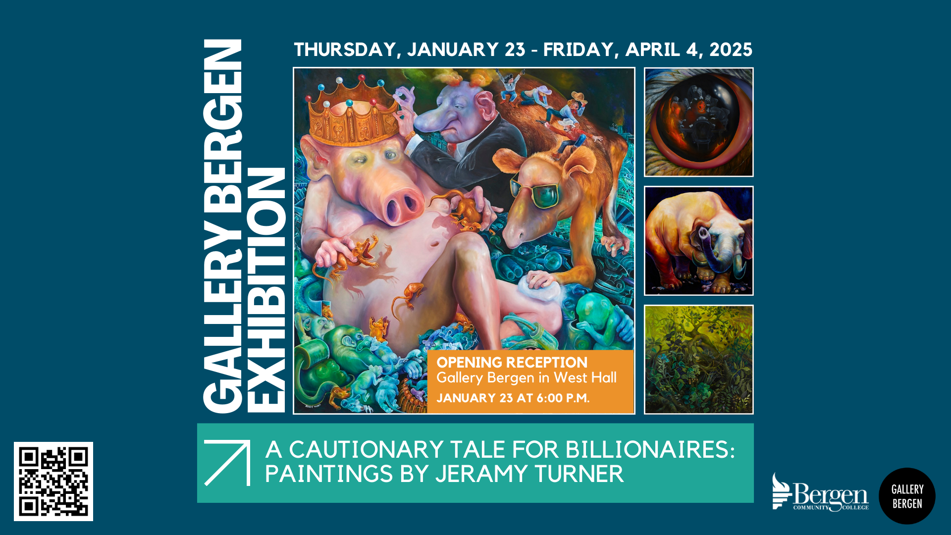 A Cautionary Tale for Billionaires: Paintings by Jeramy Turner