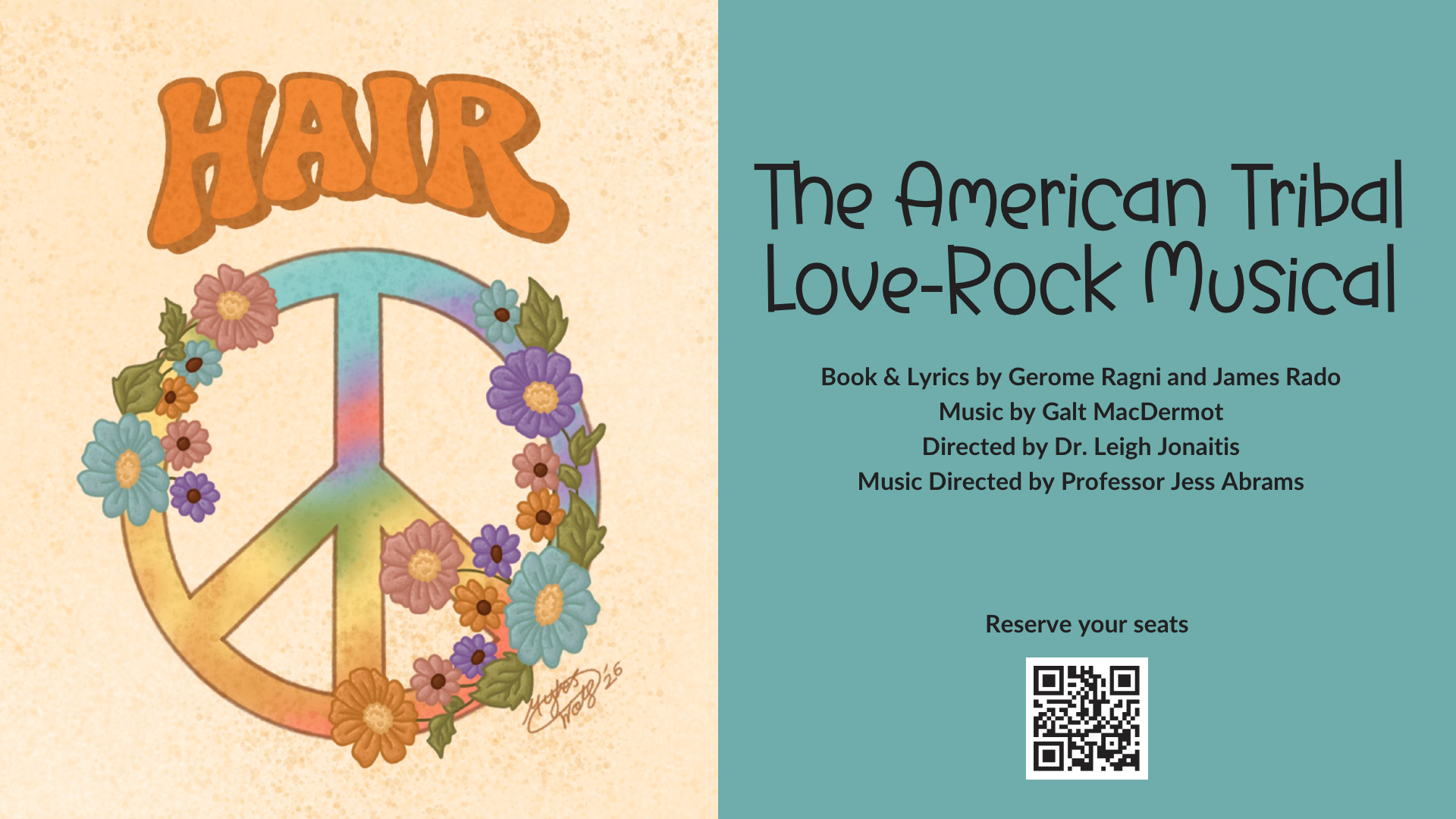 Bergenstages presents "Hair: The American Tribal Love-Rock Musical"