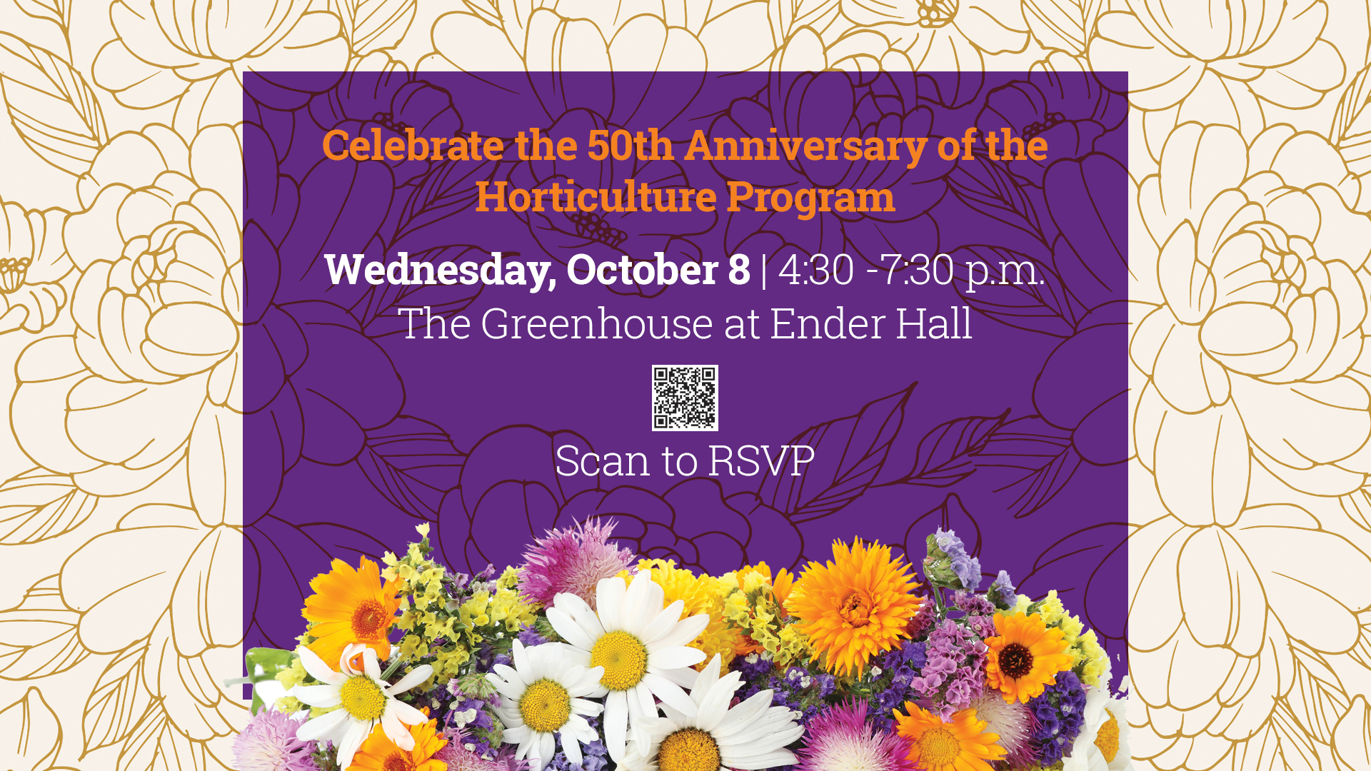 Celebrate the 50th Anniversary of the Horticulture Program at Bergen Community College