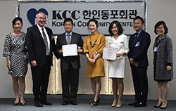 College Celebrates Korean Community Partnership