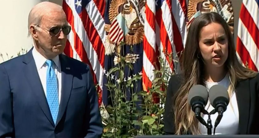 Bergen Alumna Introduces President Biden in Rose Garden Event