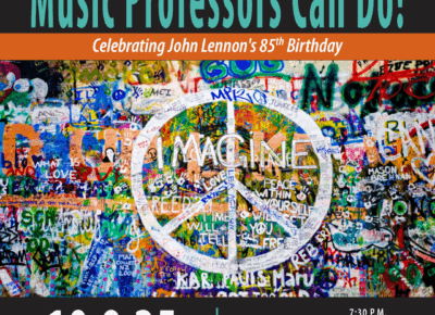 Professors Imagine Birthday Celebration for Lennon