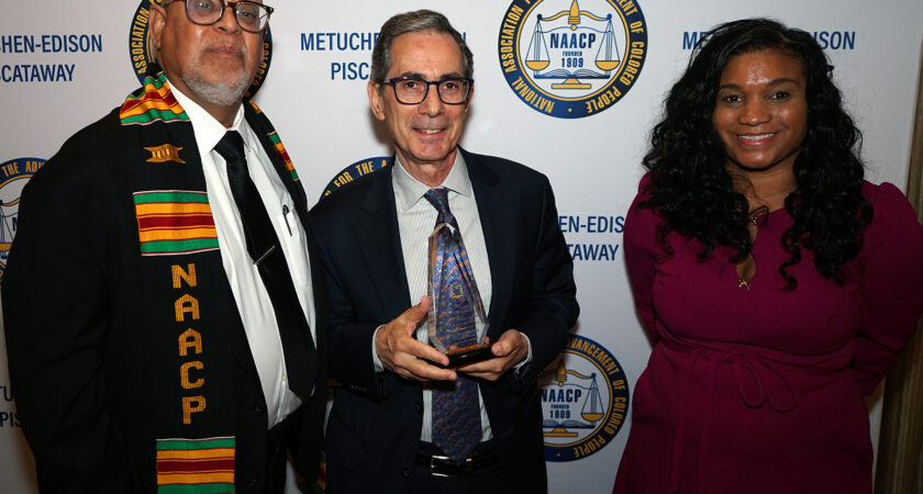 NAACP Branch Honors College President