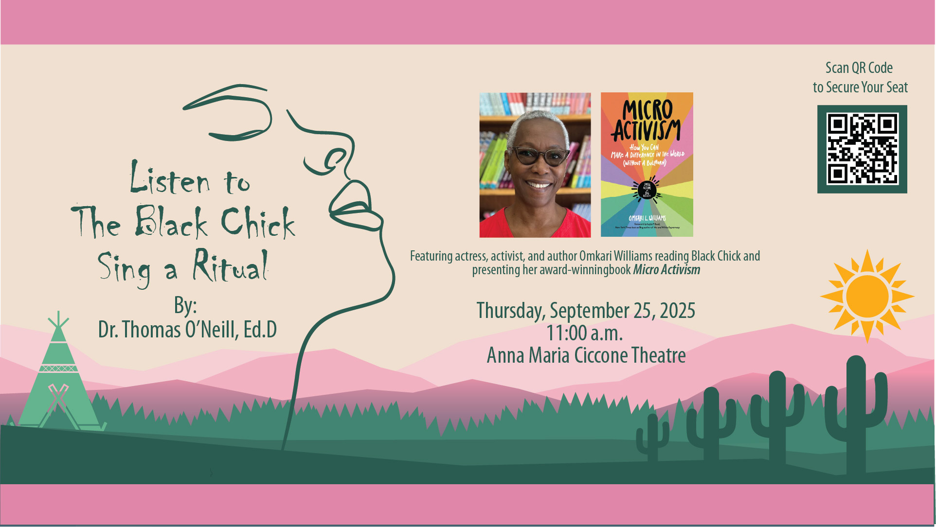 Listen to the Black Chick Sing, A Ritual-Featuring Dr. Thomas O'Neill and author Omkari Williams