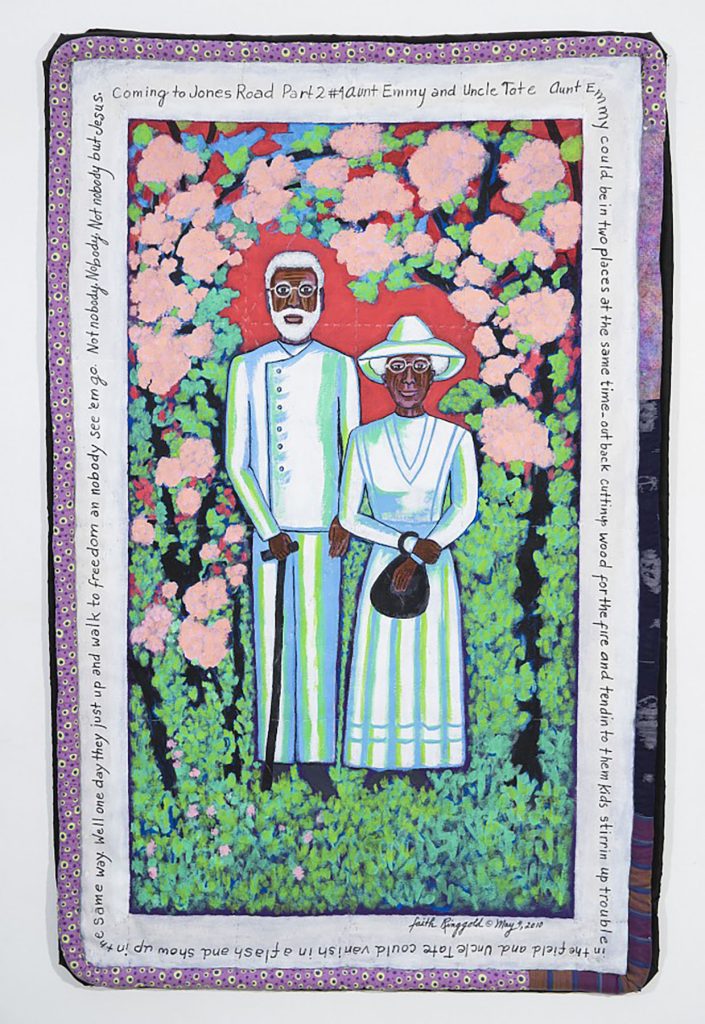 Coming to Jones Road Part 2, #4: Aunt Emmy and Uncle Tate (2010), Faith Ringgold