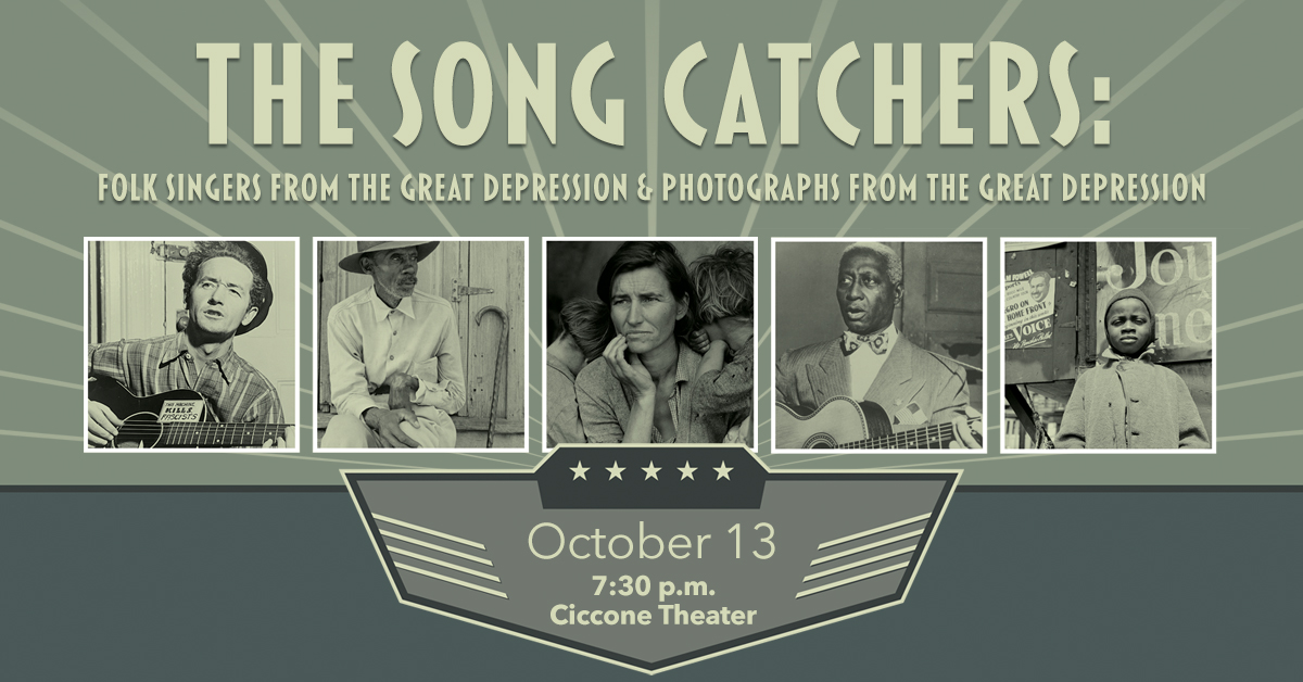 The Song Catchers: Folk Singers from the Great Depression