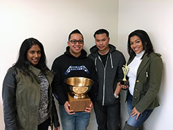 Respiratory Care Students Bowled Over After Win