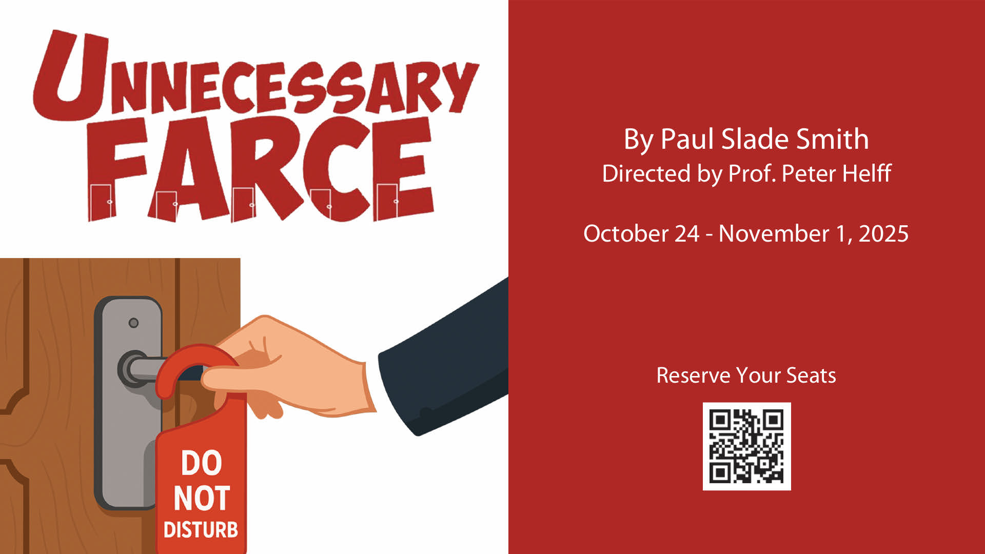 Bergenstages Production of "Unnecessary Farce"