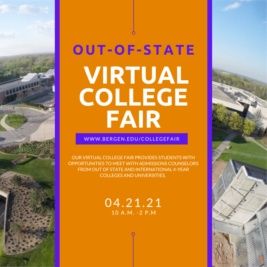Virtual Out-of-State College Fair - April 21, 2021