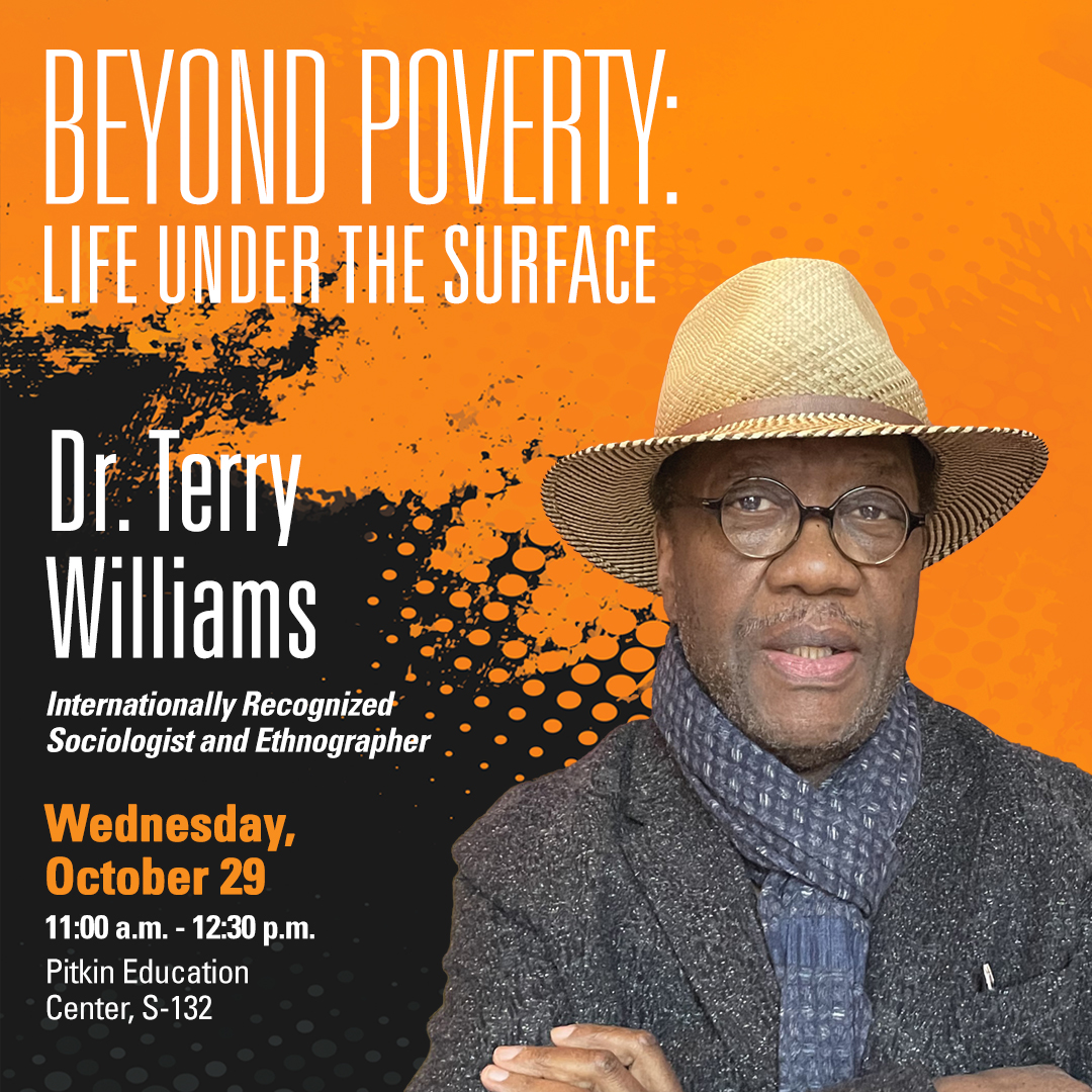 Beyond Poverty: Life Under the Surface with Dr. Terry Williams
