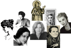 collage image of women 